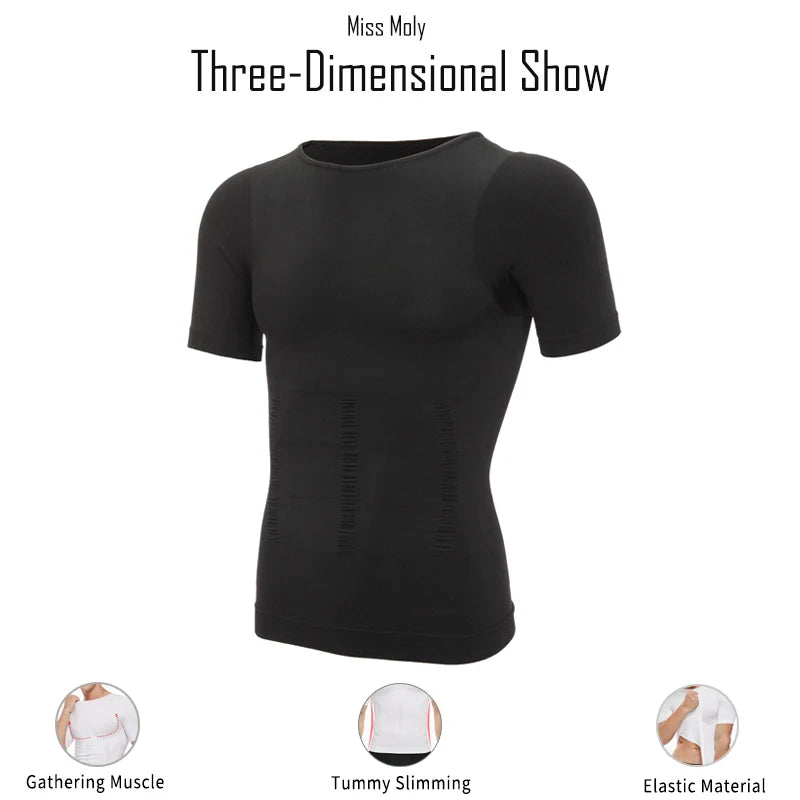 Men's shaper Underwear Waist Trainer Corrective Posture Vest Corset - Hiddengem