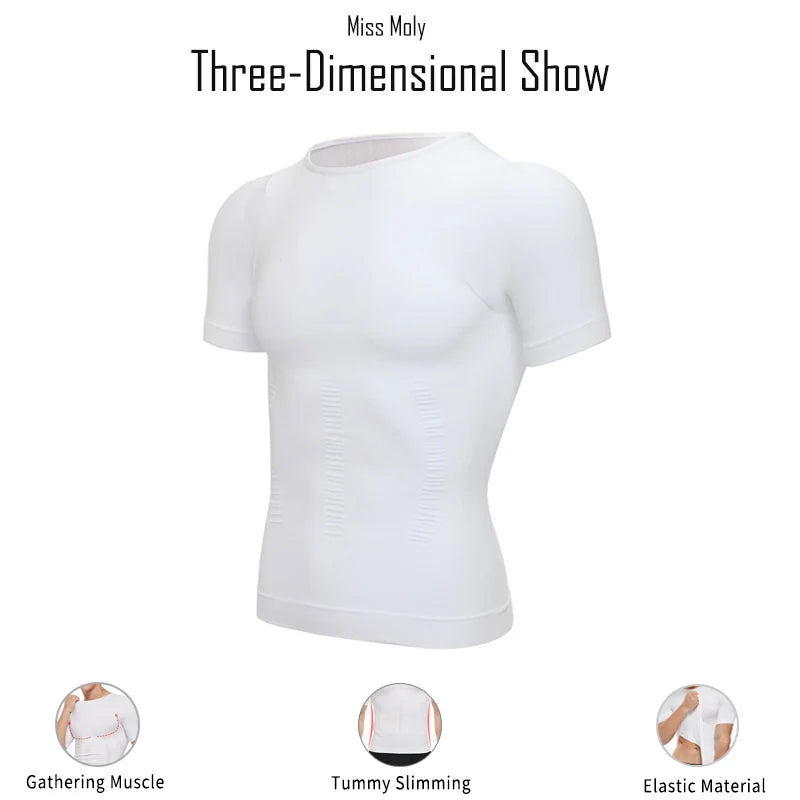 Men's shaper Underwear Waist Trainer Corrective Posture Vest Corset - Hiddengem