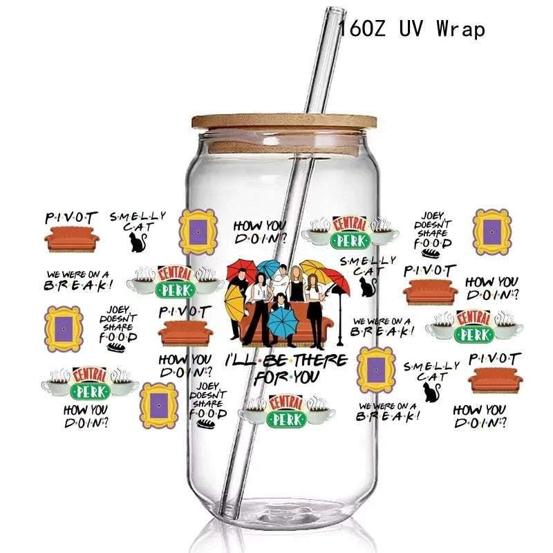 4+ Fashion Singers 90S Rap Uv Dtf Cup Wraps Transfer - Hiddengem