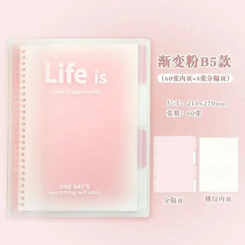 Loose Leaf Journal Notebook - Hiddengem