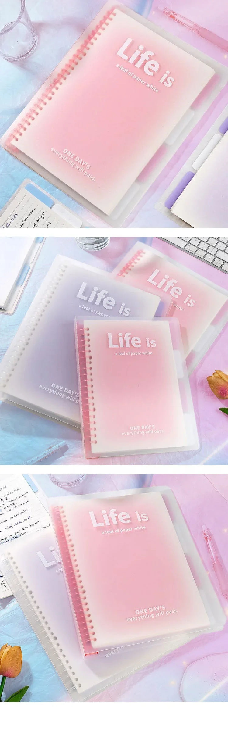 Loose Leaf Journal Notebook - Hiddengem