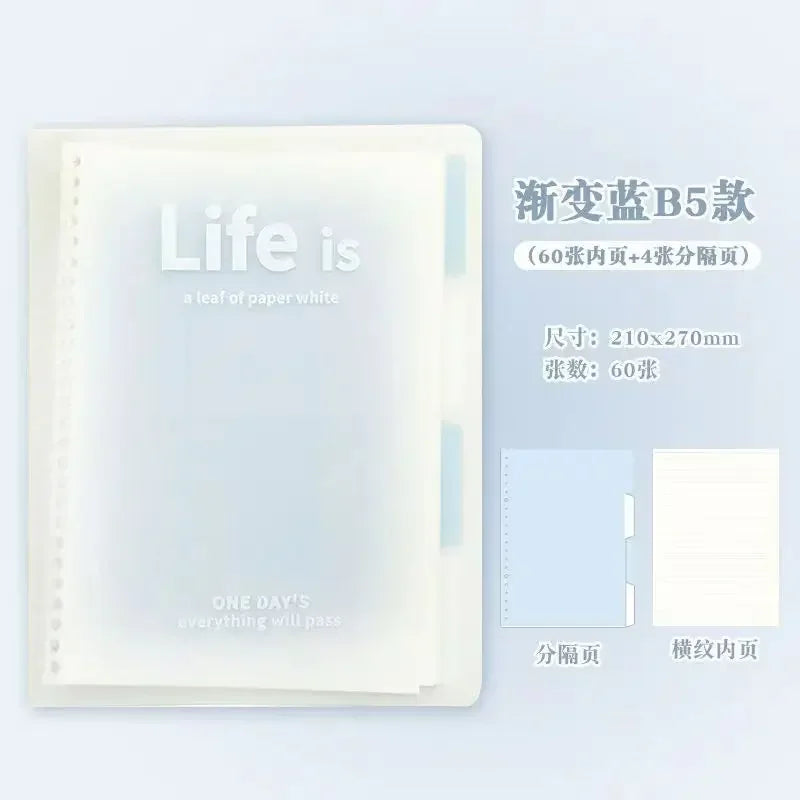 Loose Leaf Journal Notebook - Hiddengem