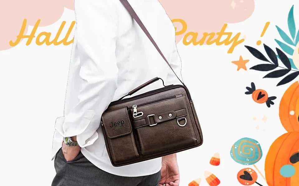 Multi-function Business Handbags Men New Man's Shoulder Bag - Hiddengem