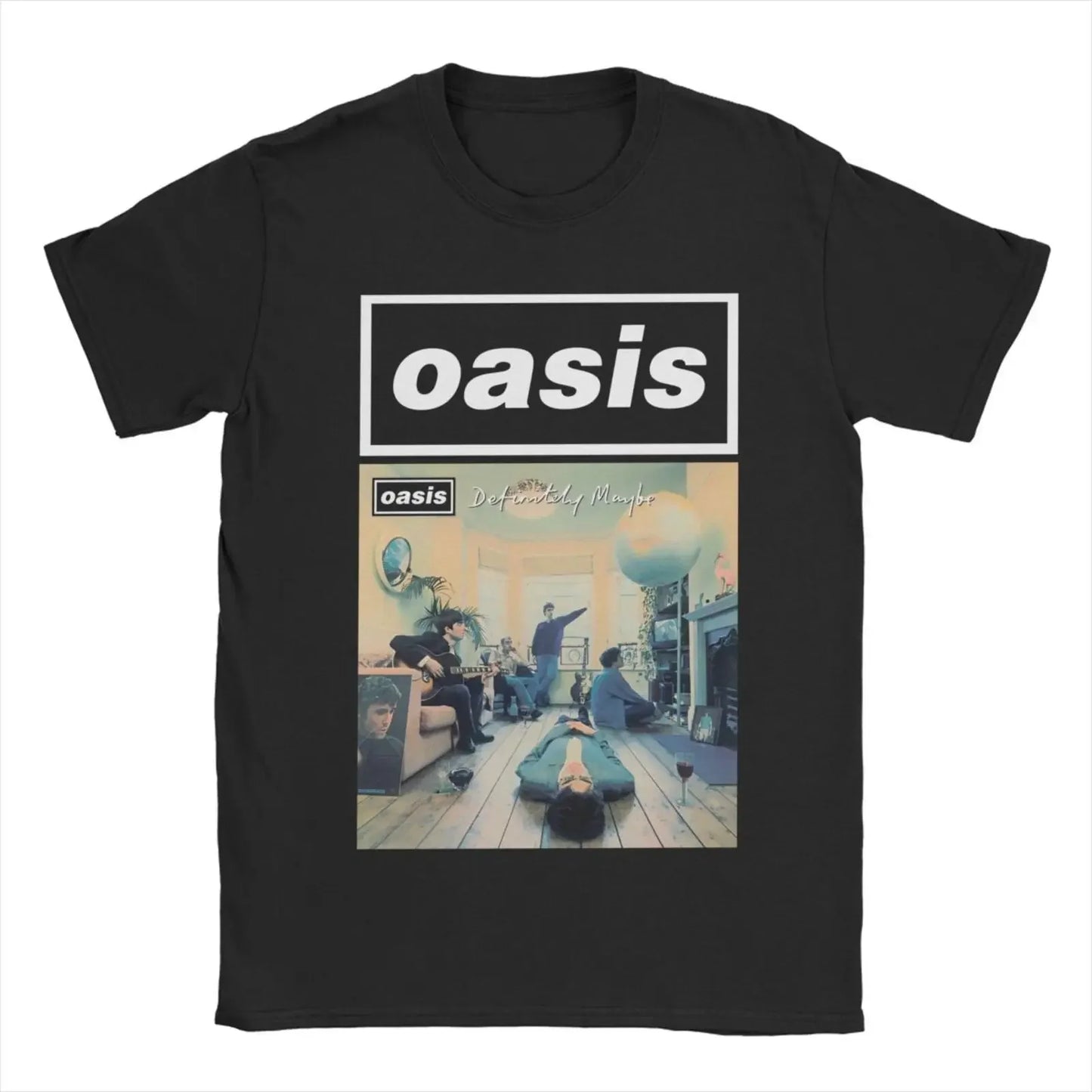 O-Oasis Rock Band T-Shirts Unisex - Hiddengem