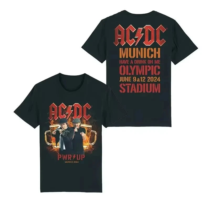 ACDC Band Trend T Shirt - Hiddengem