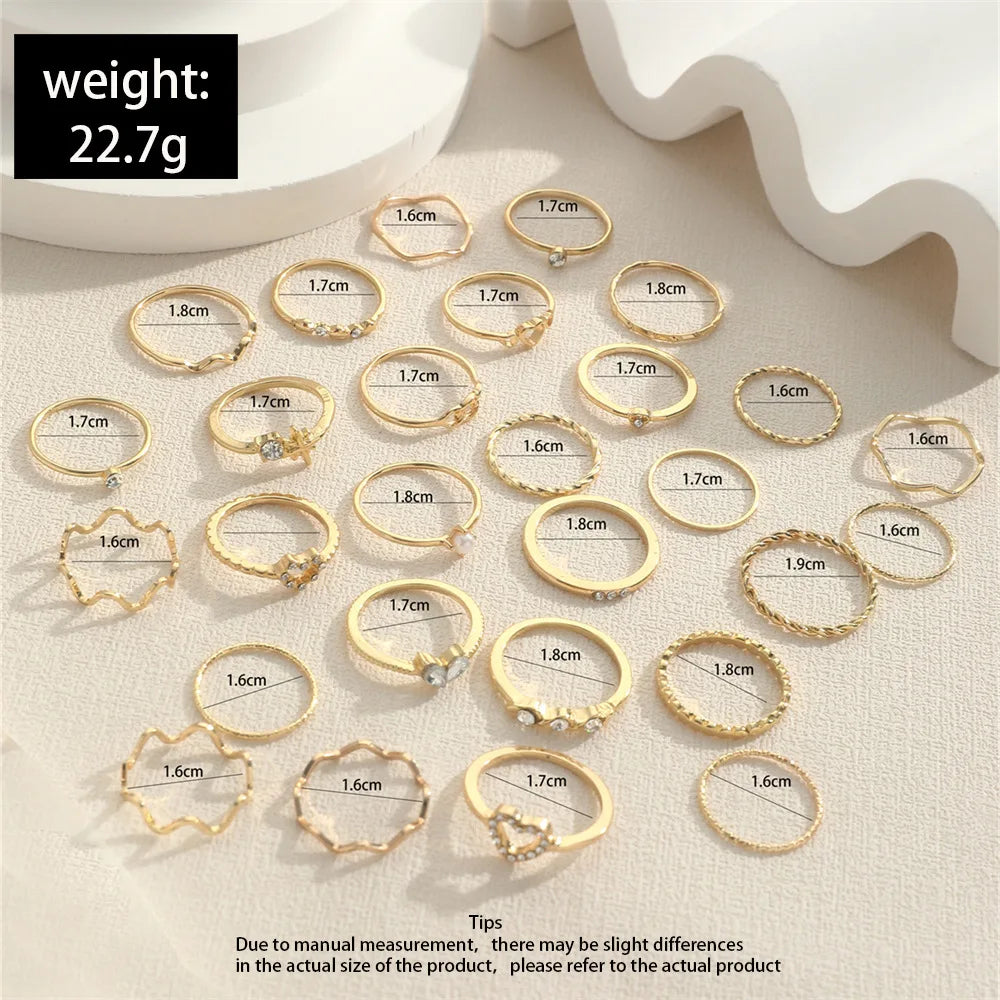 Boost fashion ring sets - Hiddengem