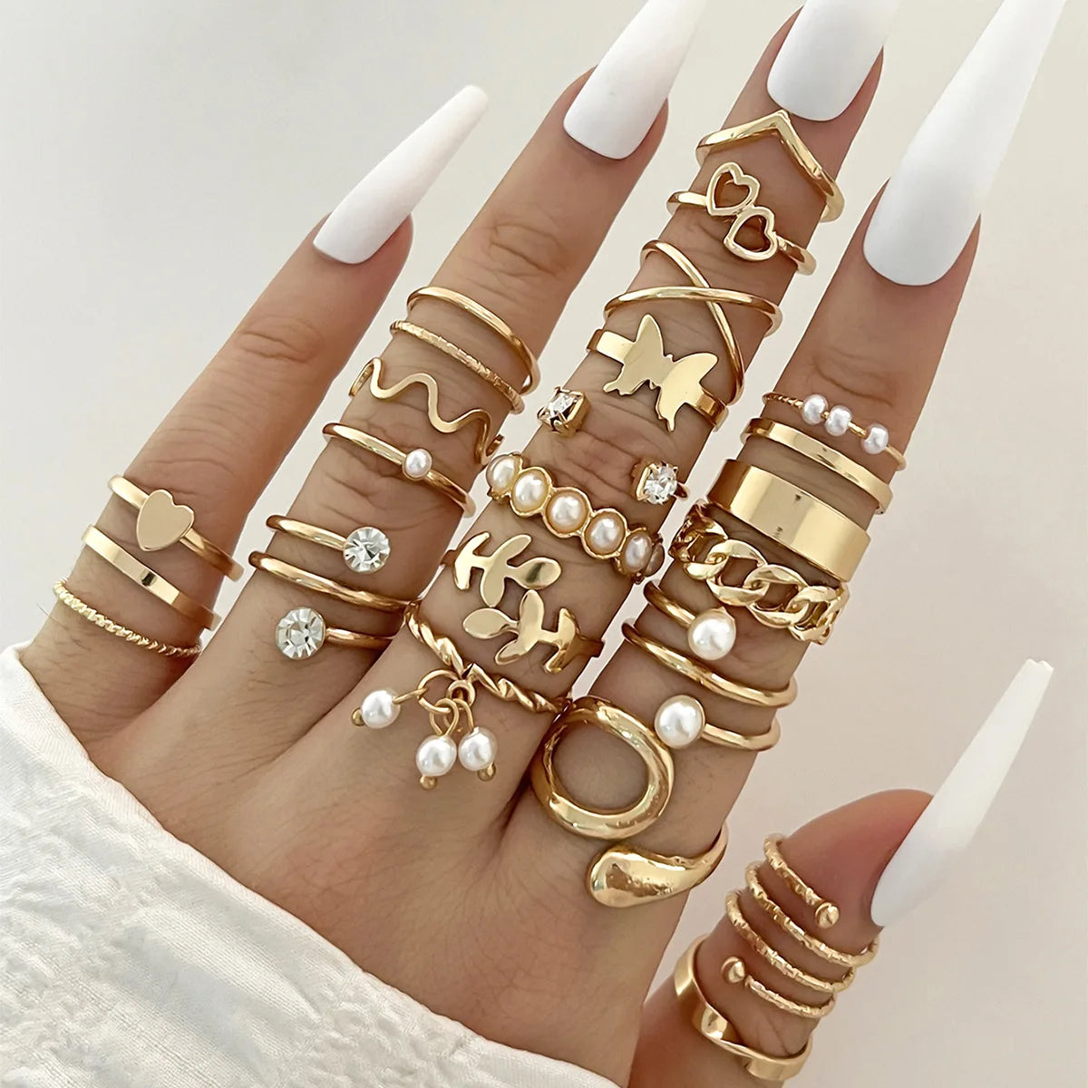 Boost fashion ring sets - Hiddengem