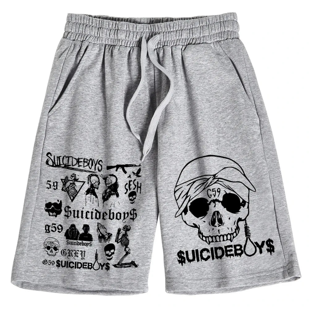 Suicideboys Grey Day Shorts