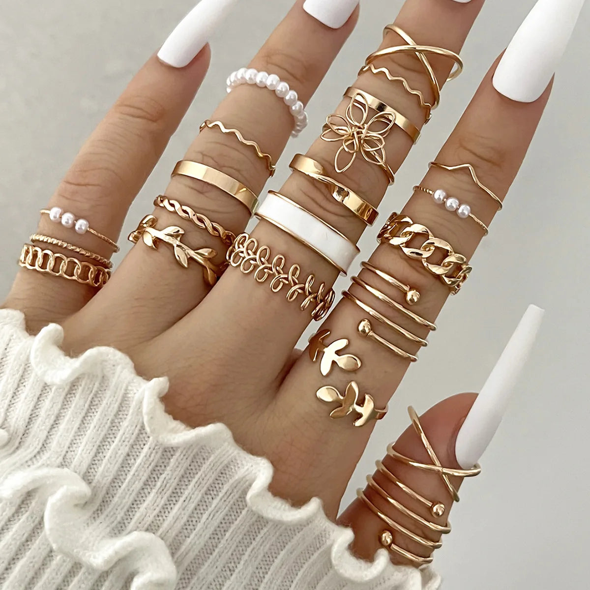 Boost fashion ring sets - Hiddengem