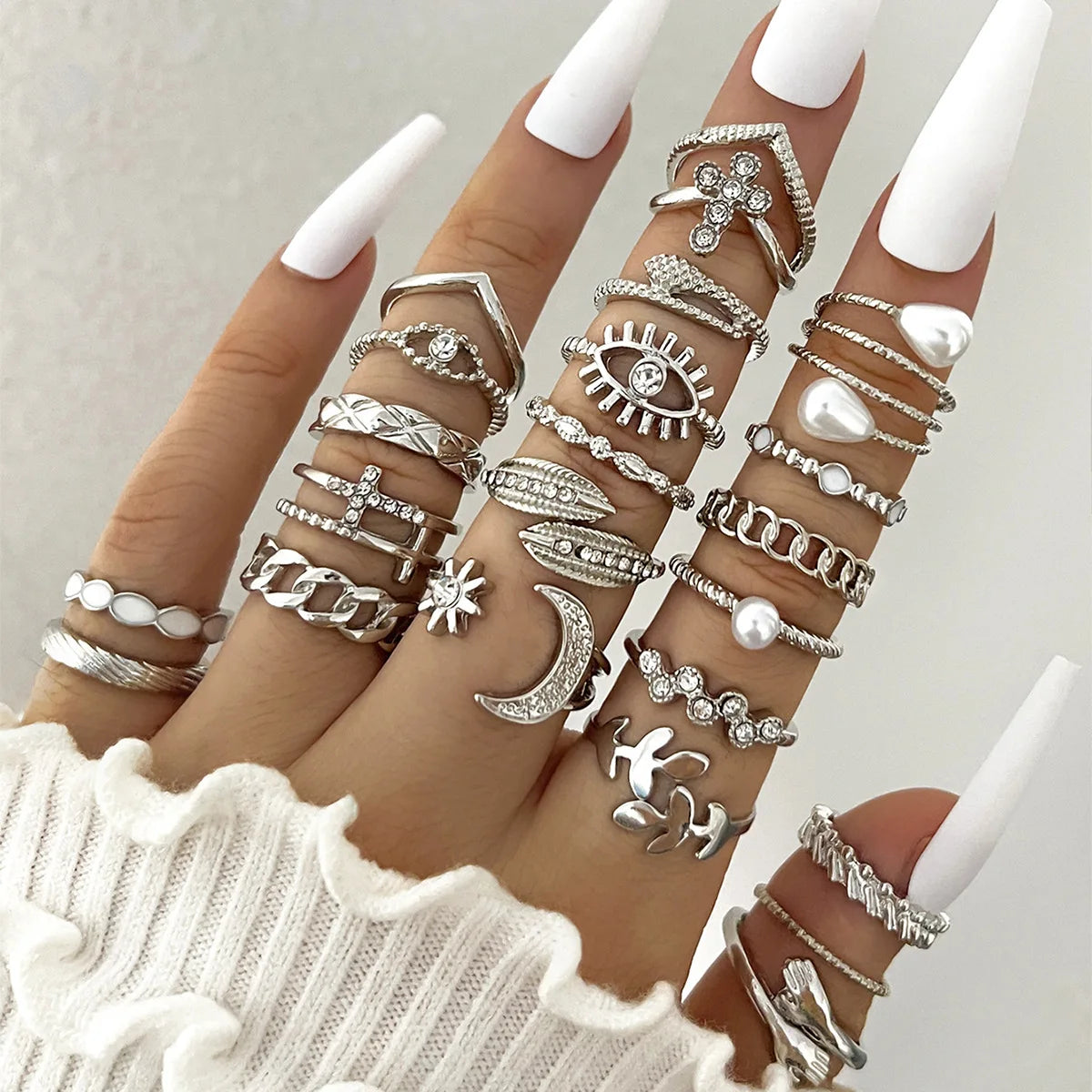 Boost fashion ring sets - Hiddengem