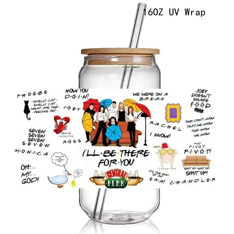 4+ Fashion Singers 90S Rap Uv Dtf Cup Wraps Transfer - Hiddengem