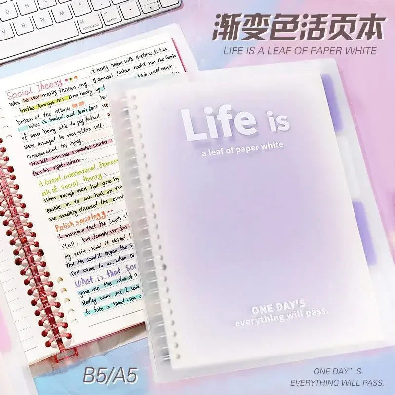 Loose Leaf Journal Notebook - Hiddengem