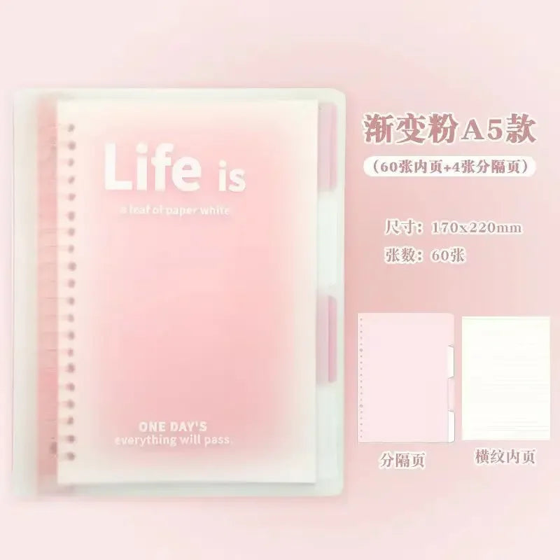 Loose Leaf Journal Notebook - Hiddengem