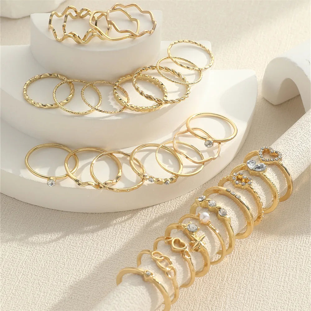 Boost fashion ring sets - Hiddengem