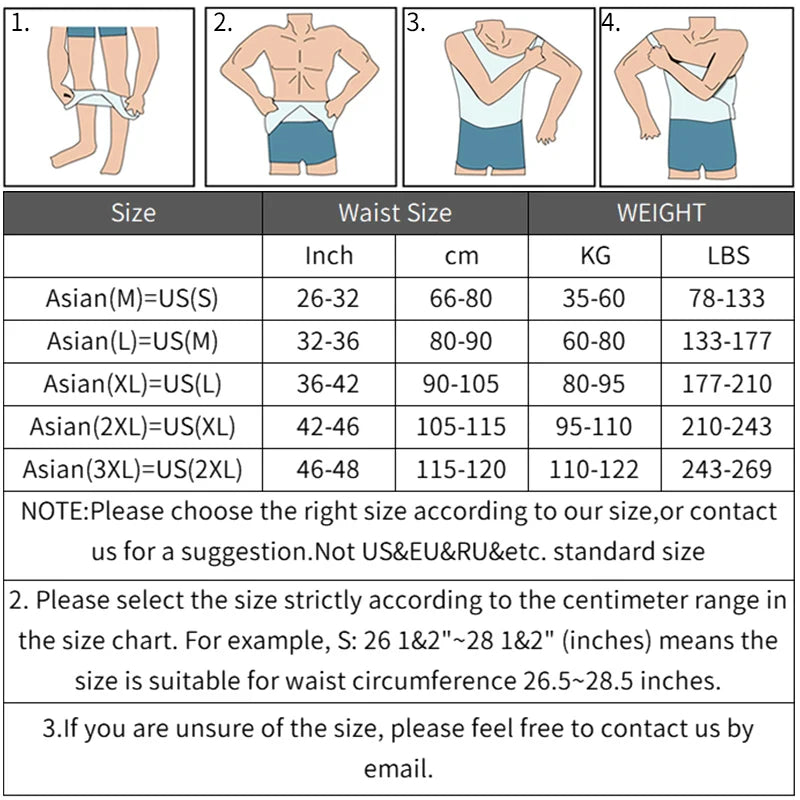 Men's shaper Underwear Waist Trainer Corrective Posture Vest Corset - Hiddengem
