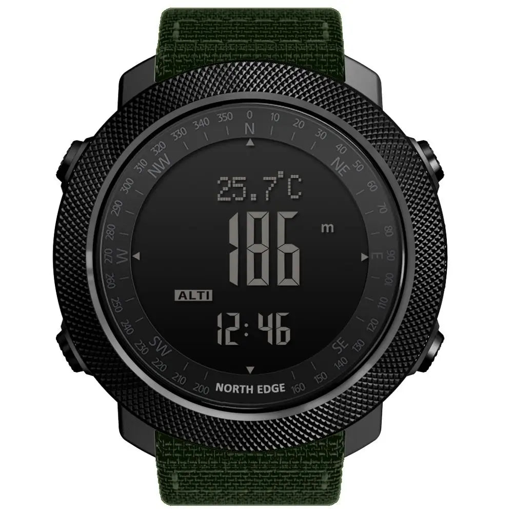 NORTH EDGE Men's sport Digital watch Hours Active lifestyle - Hiddengem