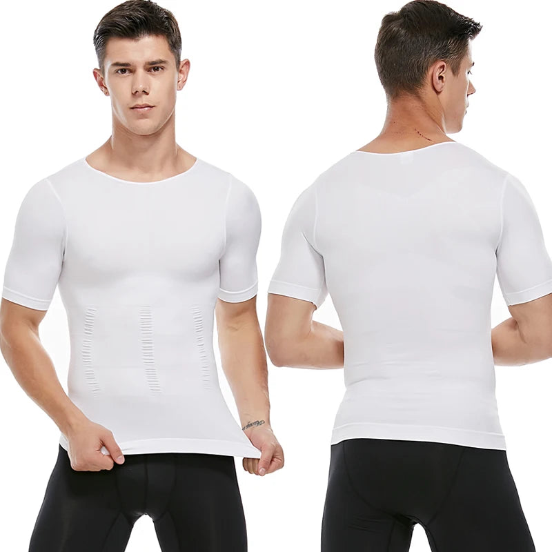 Men's shaper Underwear Waist Trainer Corrective Posture Vest Corset - Hiddengem