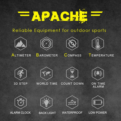 NORTH EDGE Men's sport Digital watch Hours Active lifestyle - Hiddengem