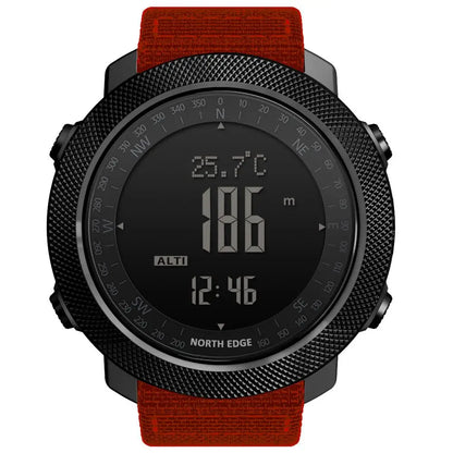 NORTH EDGE Men's sport Digital watch Hours Active lifestyle - Hiddengem