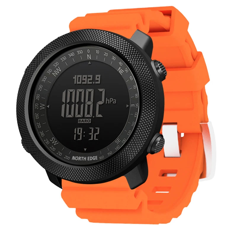 NORTH EDGE Men's sport Digital watch Hours Active lifestyle - Hiddengem
