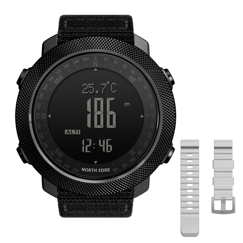 NORTH EDGE Men's sport Digital watch Hours Active lifestyle - Hiddengem