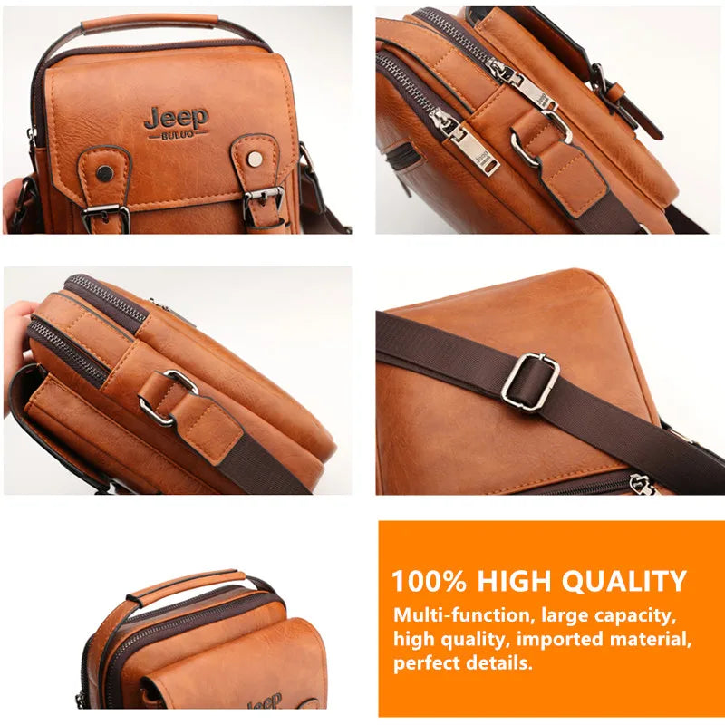 Multi-function Business Handbags Men New Man's Shoulder Bag - Hiddengem