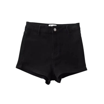 High Waist Booty Jean Shorts - Hiddengem