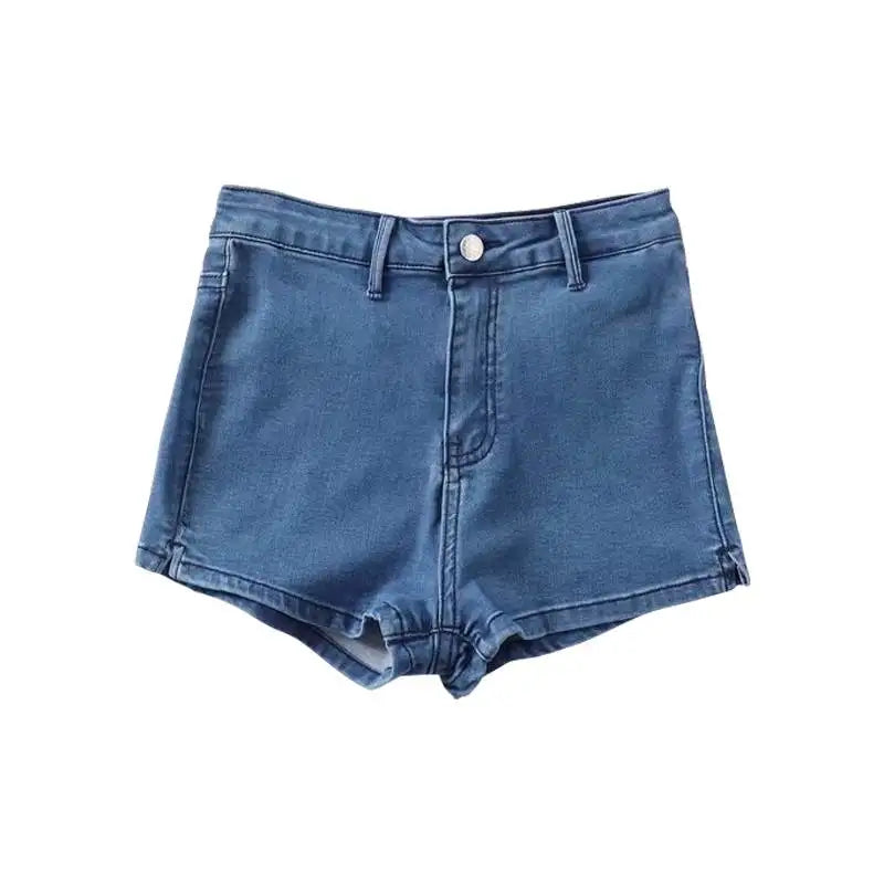 High Waist Booty Jean Shorts - Hiddengem