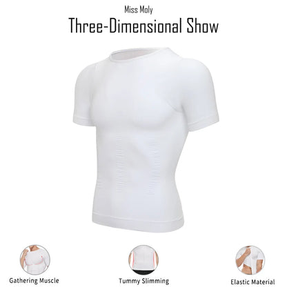 Men's shaper Underwear Waist Trainer Corrective Posture Vest Corset - Hiddengem