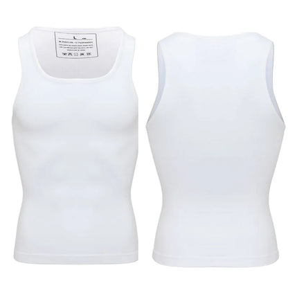 Men's shaper Underwear Waist Trainer Corrective Posture Vest Corset - Hiddengem