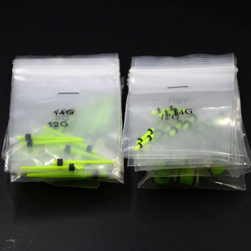 36pcs/lot Acrylic Ear Gauge multi color - Hiddengem