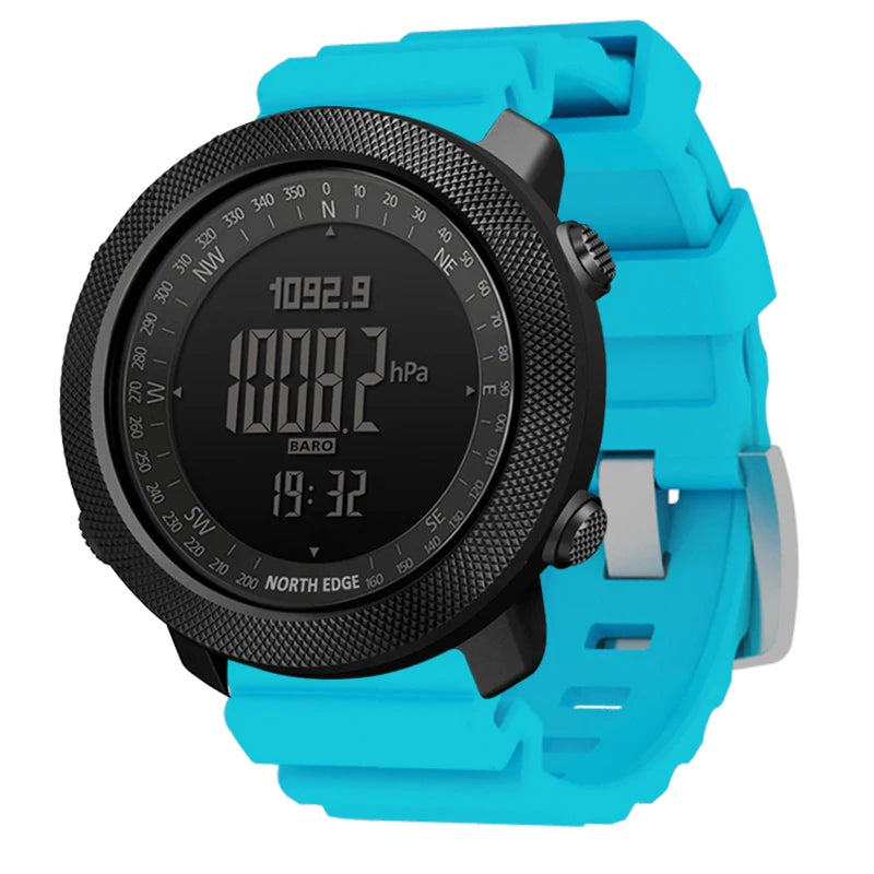 NORTH EDGE Men's sport Digital watch Hours Active lifestyle - Hiddengem