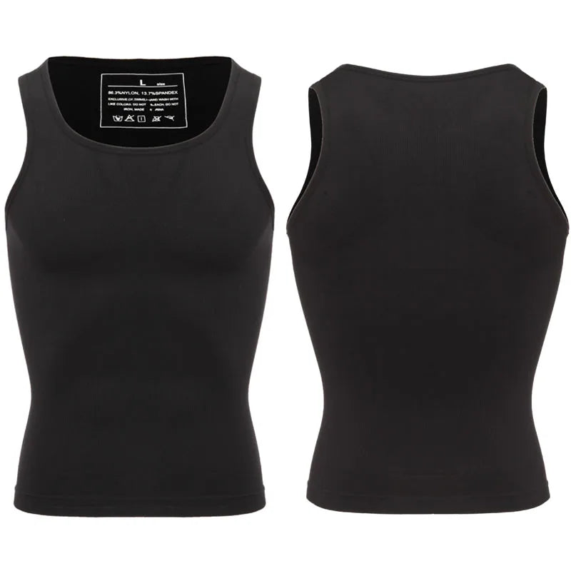 Men's shaper Underwear Waist Trainer Corrective Posture Vest Corset - Hiddengem