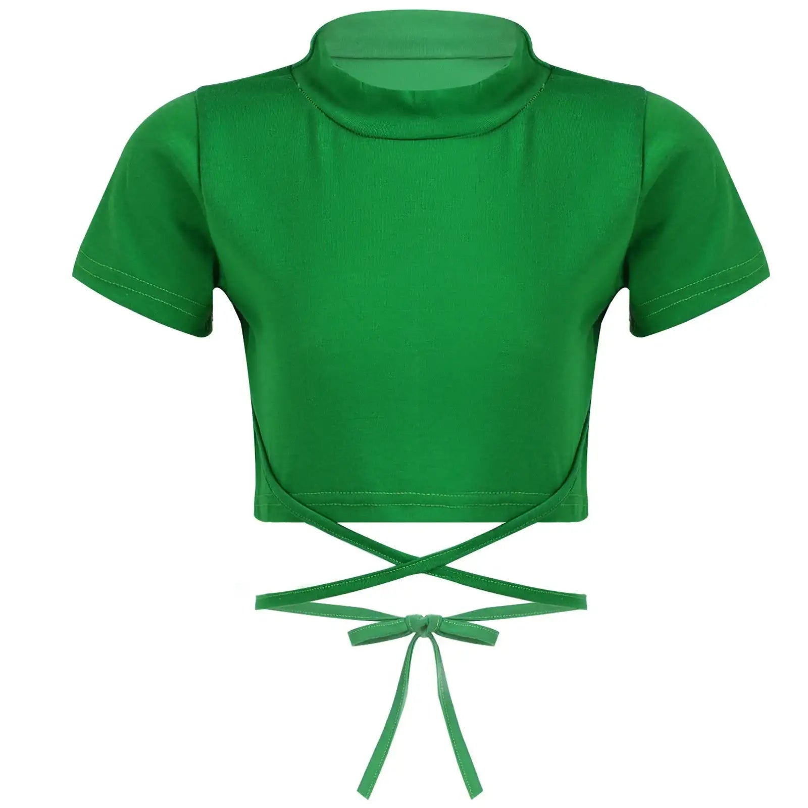 Jazz Costume Hip Hop Girls Clothing Black Tops Short Sleeve Hip Hop Crop Top Tshirt For Kids Performance Modern Dancing Clothes