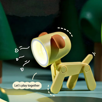 LED Night Light Mini Folding animal for desk