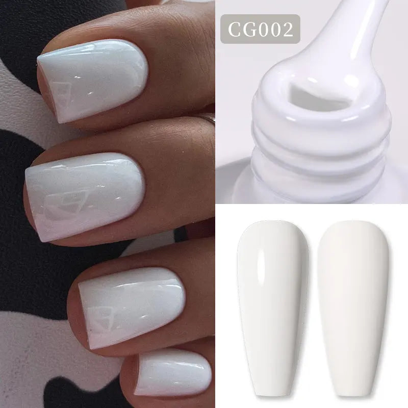 BORN PRETTY 10ML Nude Brown Fall Gel Nail Polish White Halloween Fall - Hiddengem