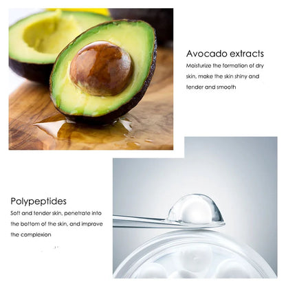 Avocado Glow Skincare Set | 5-Piece Hydration Routine