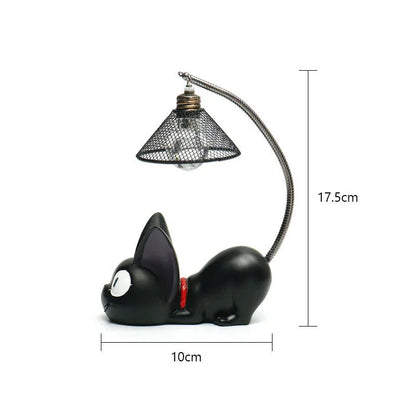 Led Night Light Resin cute blackCat