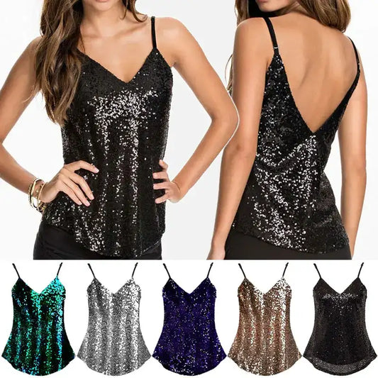 Backless Sling Summer Camisole - Hiddengem