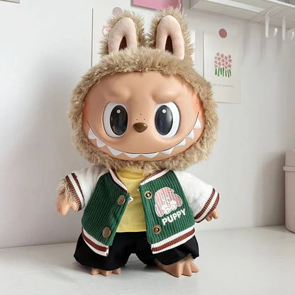 Labubu Clothes Series Doll 38cm Doll Fashion Outfit Macaron Color Collectible Blind Box Cute DIY Clothes For Bjd Cosplay Gift