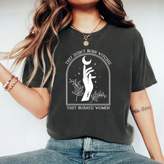 Witches  T Shirt Feminist Witch - Hiddengem