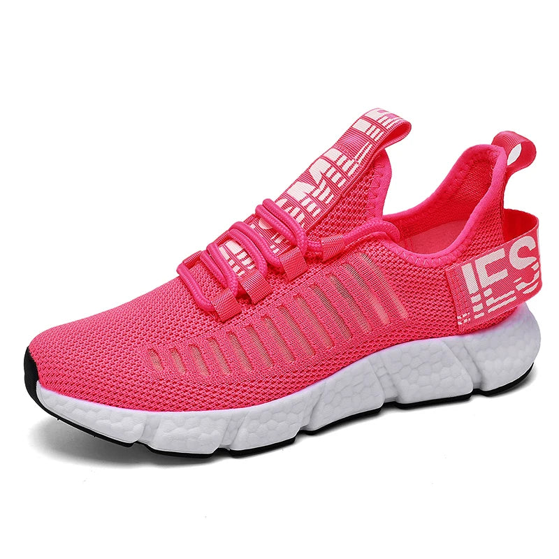 Women's Shoes Platform Mesh Running Lightweight - Hiddengem