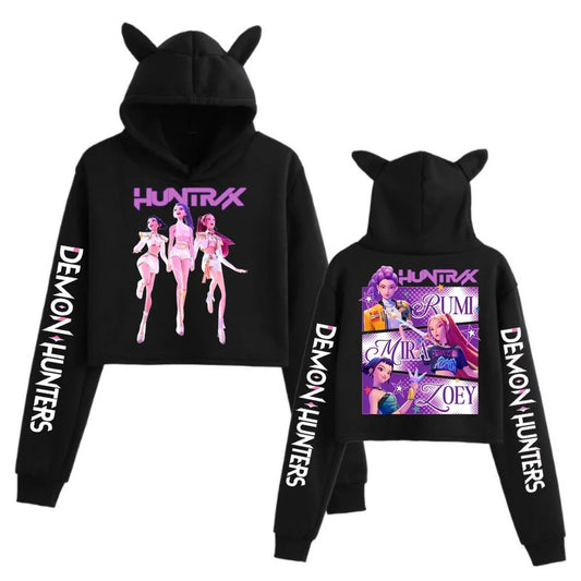 Anime Kpop Demon Hunter Crop Tops - Hiddengem