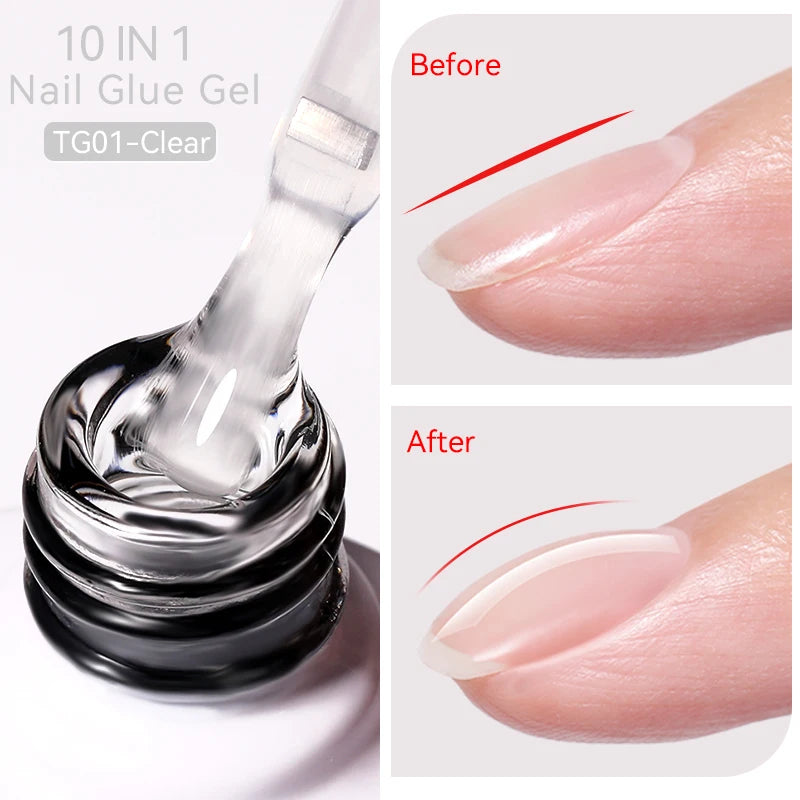 BORN PRETTY 10ML Nude Brown Fall Gel Nail Polish White Halloween Fall - Hiddengem