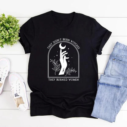 Witches  T Shirt Feminist Witch - Hiddengem