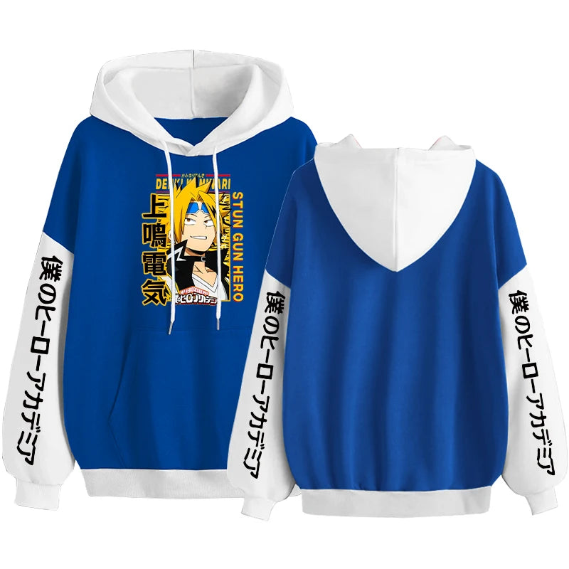 My Hero Academia Kaminari Denki Manga  Unisex  pullover - Hiddengem