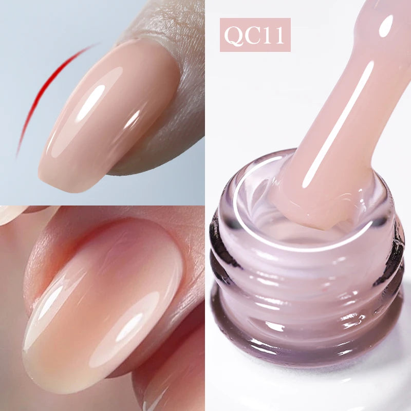 BORN PRETTY 10ML Nude Brown Fall Gel Nail Polish White Halloween Fall - Hiddengem