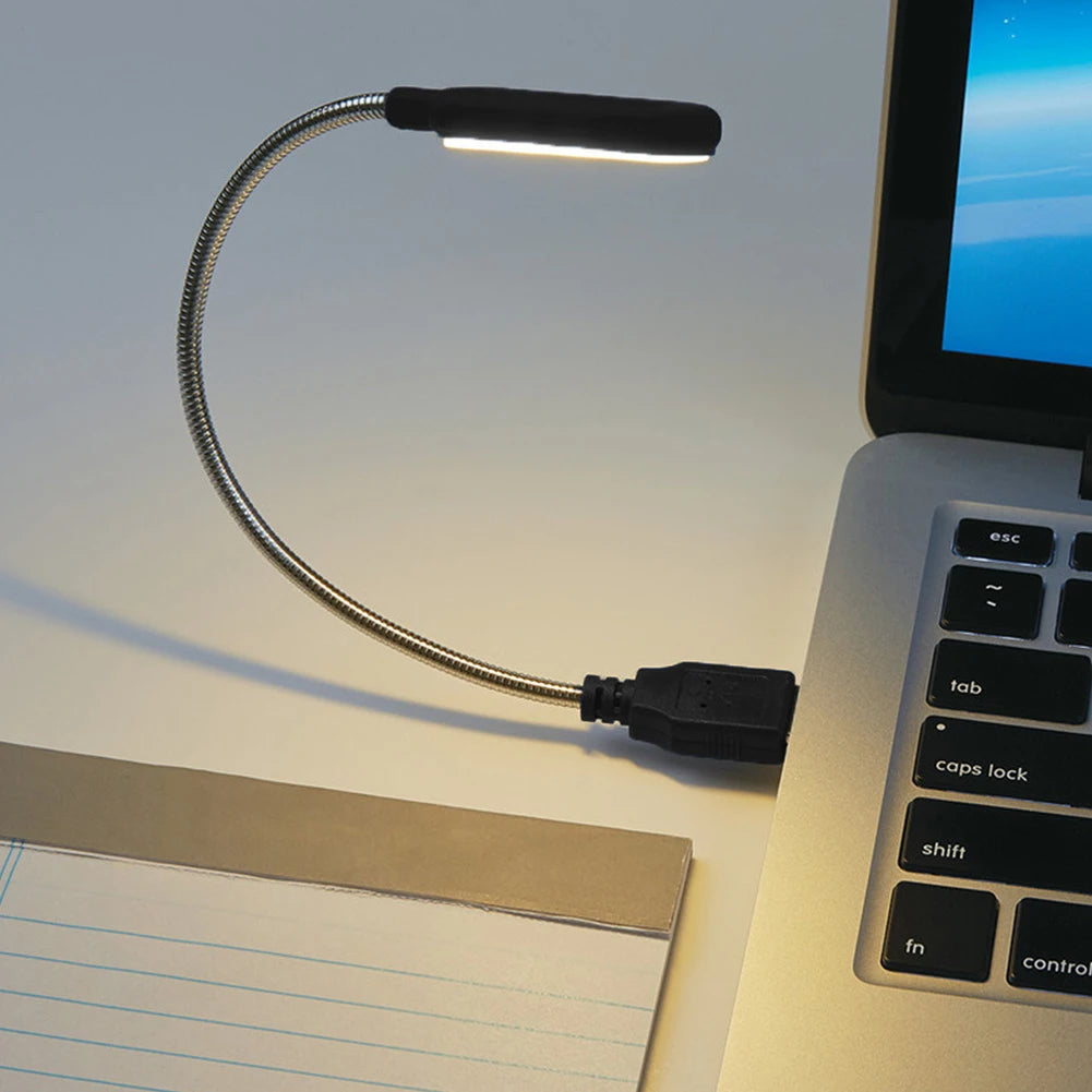 USB LED Reading Lamp Portable Flexible - Hiddengem