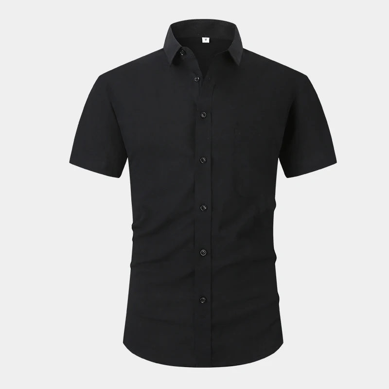Anti-Wrinkle Stretch Slim Elasticity Fit Male - Hiddengem