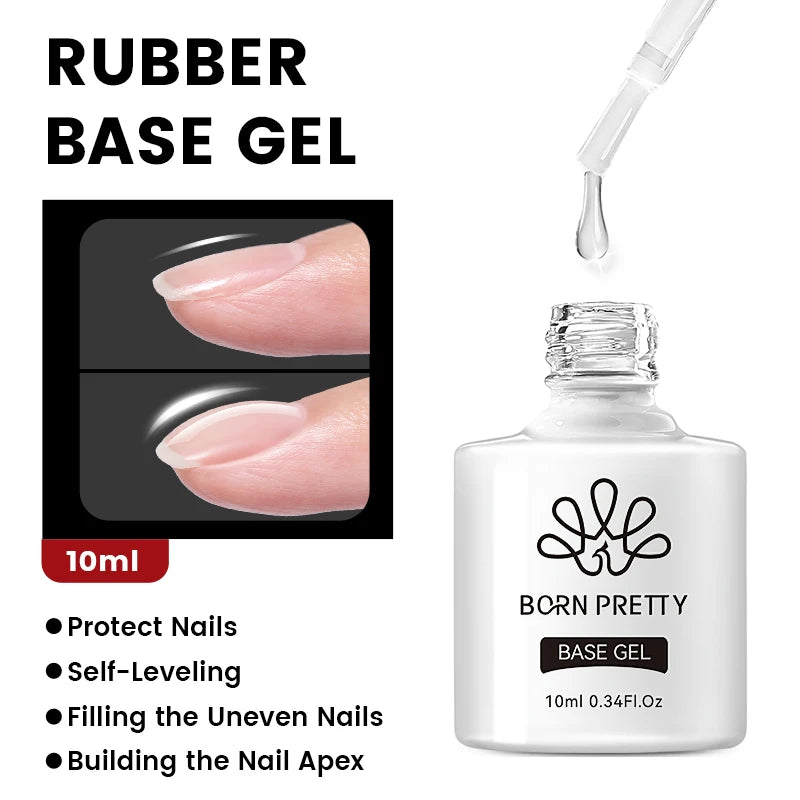 BORN PRETTY 10ML Nude Brown Fall Gel Nail Polish White Halloween Fall - Hiddengem